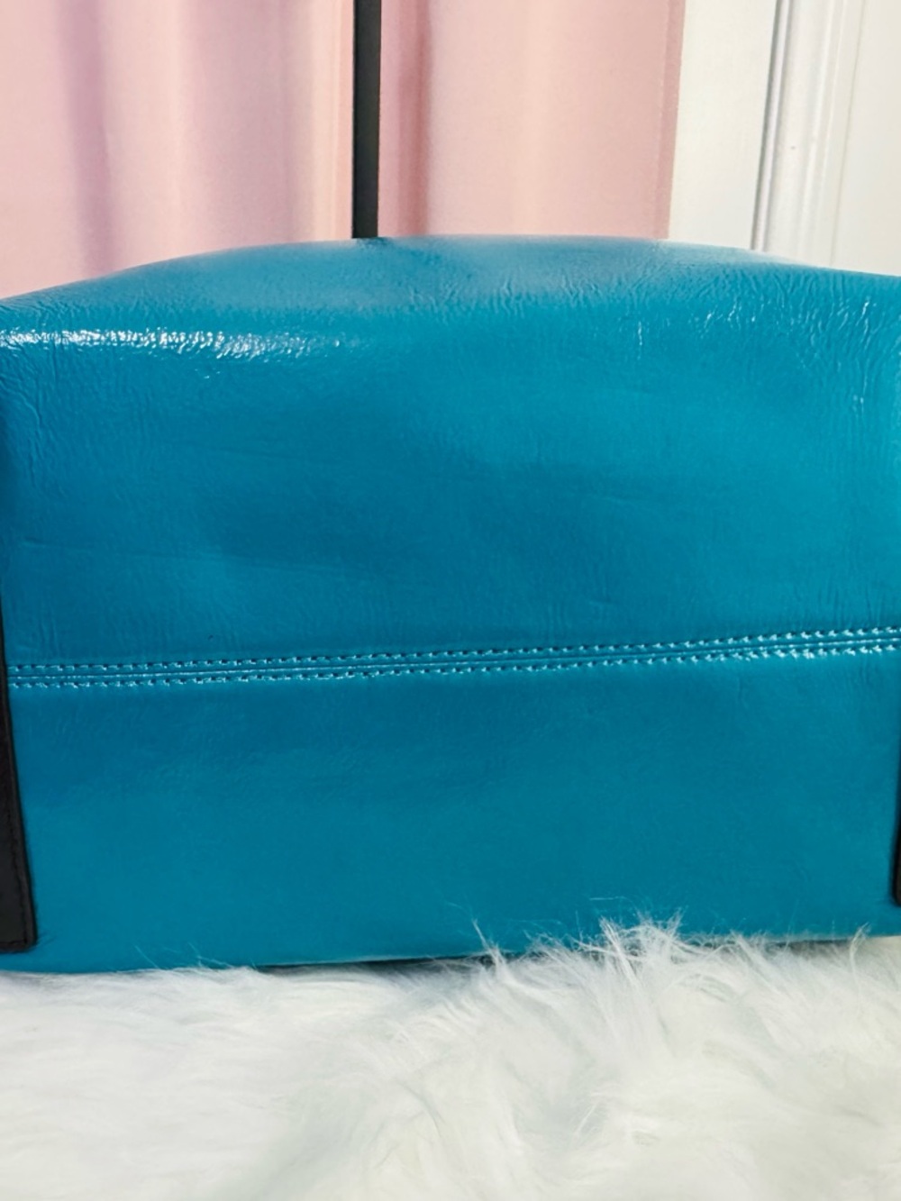 Kate Spade ♠️ Turquoise & Brown RARE combo color - Picture 8 of 15